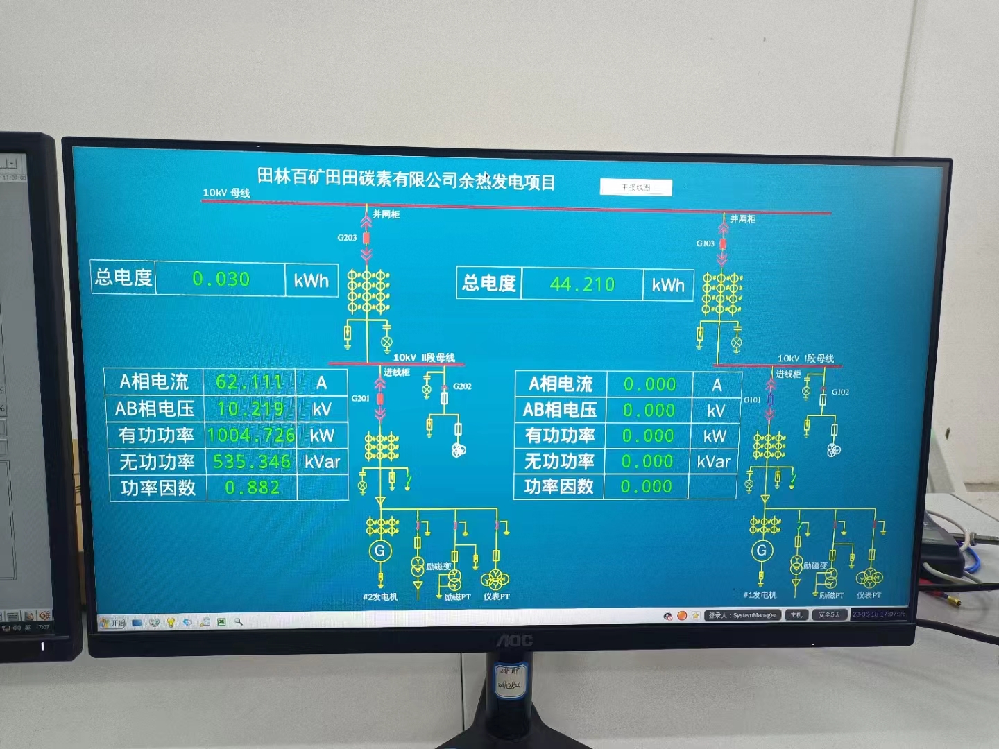 热烈祝田林百矿田田碳素1#2#机组于6.18一次并网成功 (图1)